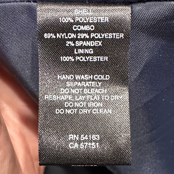 Jessica Howard Midnight Blue Taffeta and Sequin Dress - Picture 4 of 4